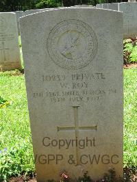 Dar Es Salaam War Cemetery - Roy, W